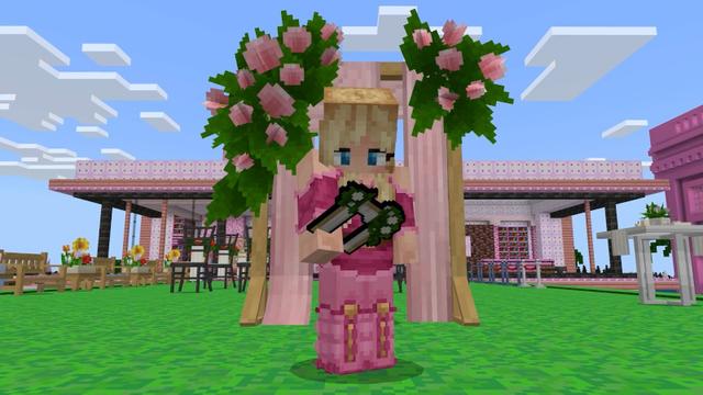 Screenshot of the Minecraft Bedrock Marketplace product Glitter Galore created by Lifeboat.