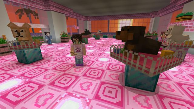 Screenshot of the Minecraft Bedrock Marketplace product Glitter Galore created by Lifeboat.