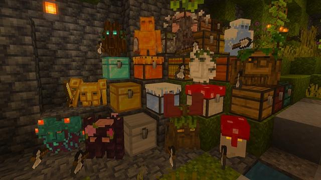 Screenshot of the Minecraft Bedrock Marketplace product Golems Add-On created by Lifeboat.