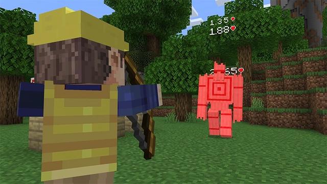 Screenshot of the Minecraft Bedrock Marketplace product Golems Add-On created by Lifeboat.