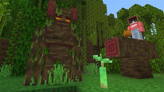 Screenshot of the Minecraft Bedrock Marketplace product Golems Add-On created by Lifeboat.