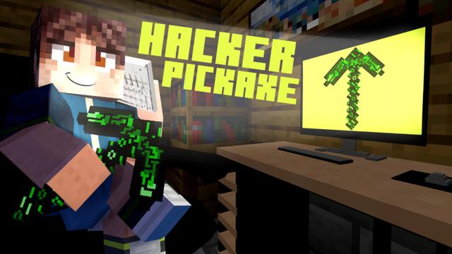 Thumbnail of the Minecraft Bedrock Marketplace product Hacker Pickaxe created by Lifeboat.