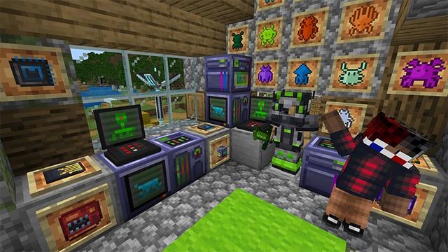 Screenshot of the Minecraft Bedrock Marketplace product Hacker Add-On created by Lifeboat.