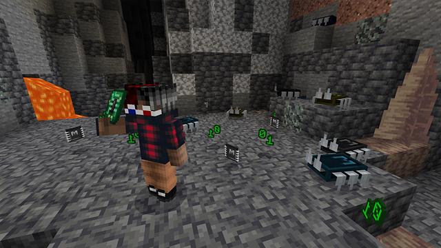 Screenshot of the Minecraft Bedrock Marketplace product Hacker Add-On created by Lifeboat.