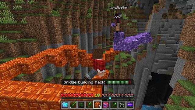 Screenshot of the Minecraft Bedrock Marketplace product Hacker Add-On created by Lifeboat.