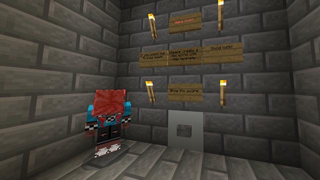 Screenshot of the Minecraft Bedrock Marketplace product Hardcore Chaos created by Lifeboat.