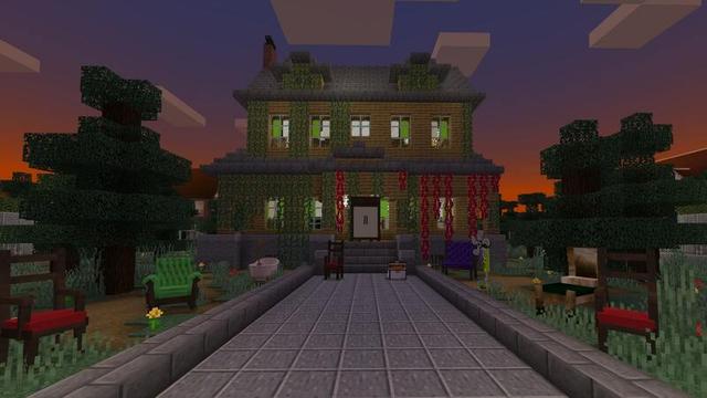 Screenshot of the Minecraft Bedrock Marketplace product Haunted Furniture created by Lifeboat.