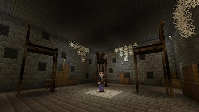 Screenshot of the Minecraft Bedrock Marketplace product Haunted Furniture created by Lifeboat.