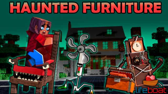 Thumbnail of the Minecraft Bedrock Marketplace product Haunted Furniture created by Lifeboat.
