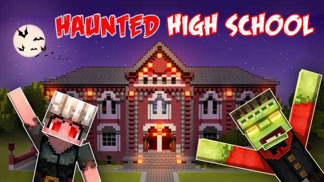 Thumbnail of the Minecraft Bedrock Marketplace product Haunted High School created by Lifeboat.