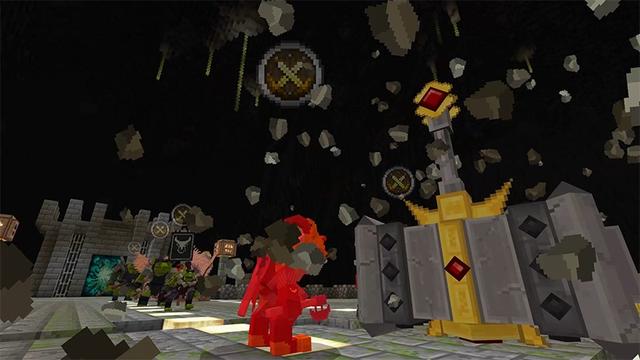 Screenshot of the Minecraft Bedrock Marketplace product Hero Arena created by Lifeboat.