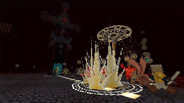 Screenshot of the Minecraft Bedrock Marketplace product Hero Arena created by Lifeboat.