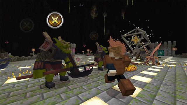 Screenshot of the Minecraft Bedrock Marketplace product Hero Arena created by Lifeboat.