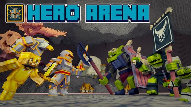 Thumbnail of the Minecraft Bedrock Marketplace product Hero Arena created by Lifeboat.