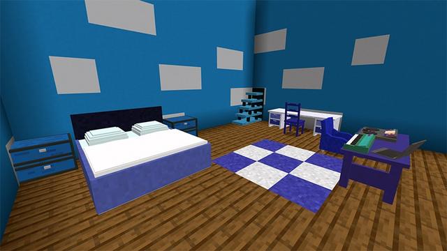 Screenshot of the Minecraft Bedrock Marketplace product Home Improvement Television created by Lifeboat.