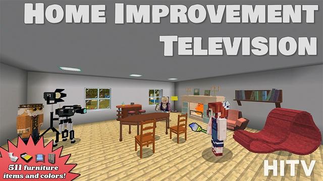 Thumbnail of the Minecraft Bedrock Marketplace product Home Improvement Television created by Lifeboat.