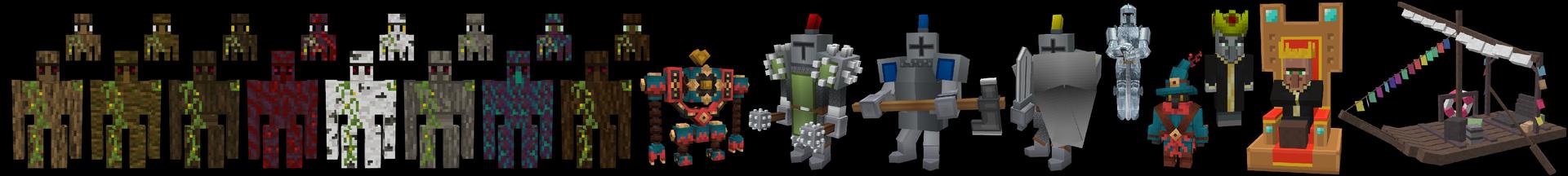 Panorama of the Minecraft Bedrock Marketplace product How to Train Your Golem created by Lifeboat.