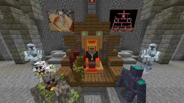 Screenshot of the Minecraft Bedrock Marketplace product How to Train Your Golem created by Lifeboat.