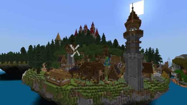 Screenshot of the Minecraft Bedrock Marketplace product How to Train Your Golem created by Lifeboat.