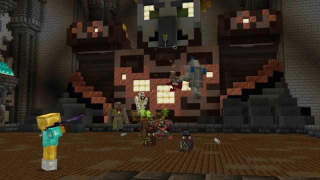 Screenshot of the Minecraft Bedrock Marketplace product How to Train Your Golem created by Lifeboat.