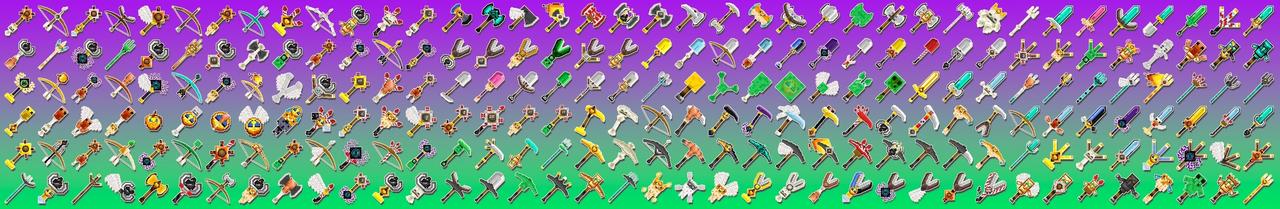 Panorama of the Minecraft Bedrock Marketplace product Item Fusion created by Lifeboat.