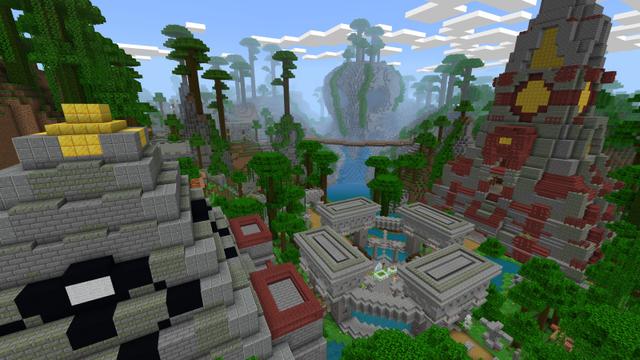 Screenshot of the Minecraft Bedrock Marketplace product Item Fusion created by Lifeboat.