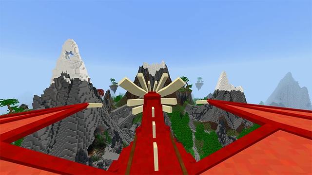 Screenshot of the Minecraft Bedrock Marketplace product Knights and Dragons created by Lifeboat.