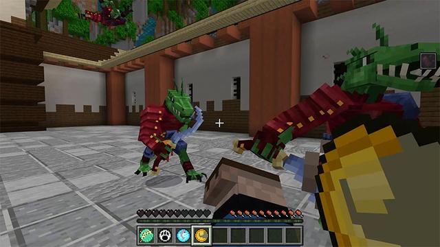 Screenshot of the Minecraft Bedrock Marketplace product Kung Fu Animals created by Lifeboat.