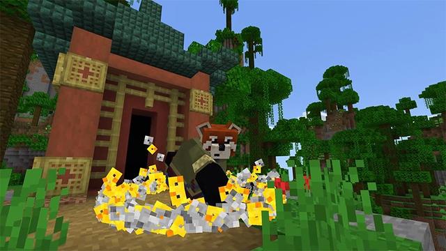 Screenshot of the Minecraft Bedrock Marketplace product Kung Fu Animals created by Lifeboat.