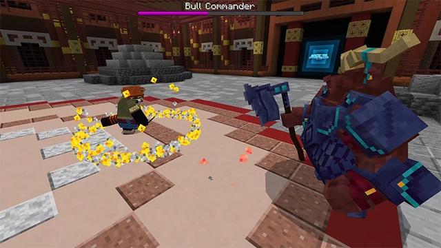 Screenshot of the Minecraft Bedrock Marketplace product Kung Fu Animals created by Lifeboat.