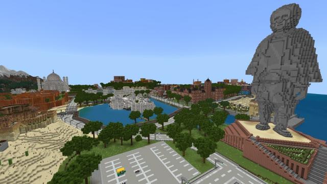 Screenshot of the Minecraft Bedrock Marketplace product Life in India created by Lifeboat.