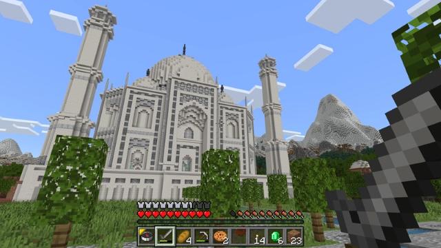 Screenshot of the Minecraft Bedrock Marketplace product Life in India created by Lifeboat.