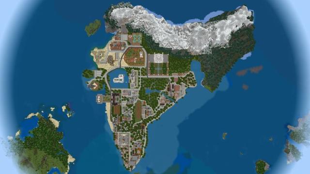 Screenshot of the Minecraft Bedrock Marketplace product Life in India created by Lifeboat.