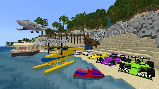 Screenshot of the Minecraft Bedrock Marketplace product Life in Italy created by Lifeboat.