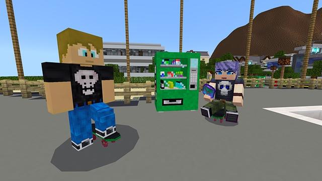 Screenshot of the Minecraft Bedrock Marketplace product Life in Los Angeles created by Lifeboat.