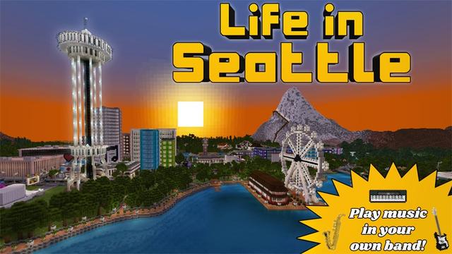 Thumbnail of the Minecraft Bedrock Marketplace product Life in Seattle created by Lifeboat.