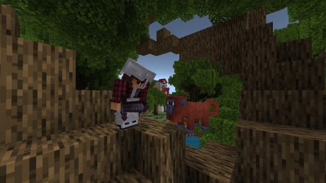 Screenshot of the Minecraft Bedrock Marketplace product Life in South America created by Lifeboat.
