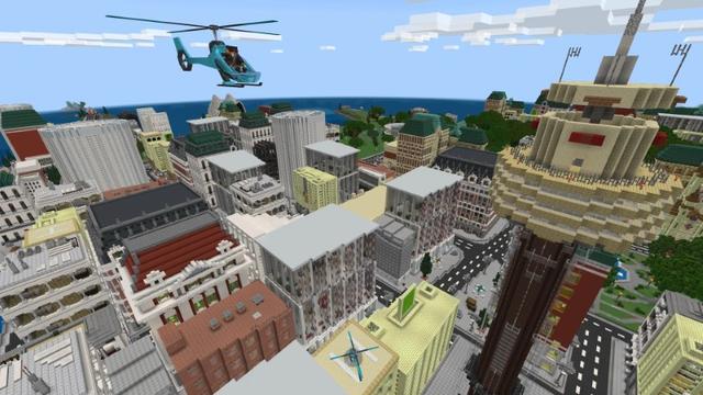 Screenshot of the Minecraft Bedrock Marketplace product Life in Sydney created by Lifeboat.