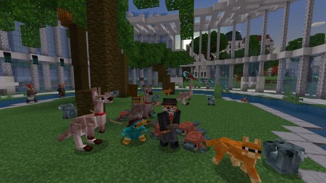 Screenshot of the Minecraft Bedrock Marketplace product Life in Sydney created by Lifeboat.