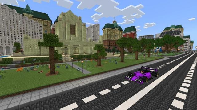 Screenshot of the Minecraft Bedrock Marketplace product Life in Sydney created by Lifeboat.