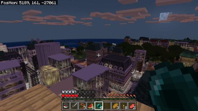 Screenshot of the Minecraft Bedrock Marketplace product Life in Sydney created by Lifeboat.