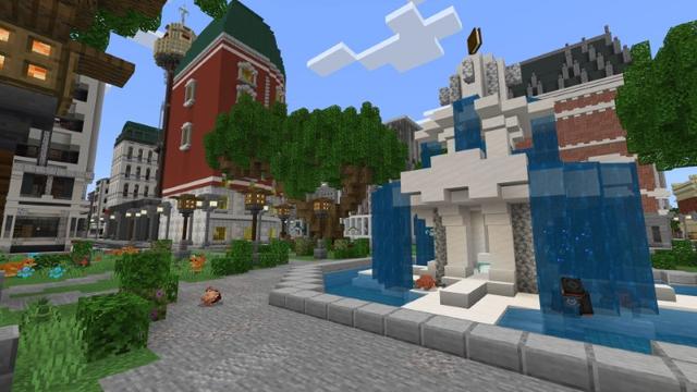 Screenshot of the Minecraft Bedrock Marketplace product Life in Sydney created by Lifeboat.