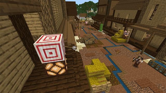 Screenshot of the Minecraft Bedrock Marketplace product Life in Texas created by Lifeboat.