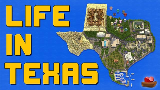 Thumbnail of the Minecraft Bedrock Marketplace product Life in Texas created by Lifeboat.