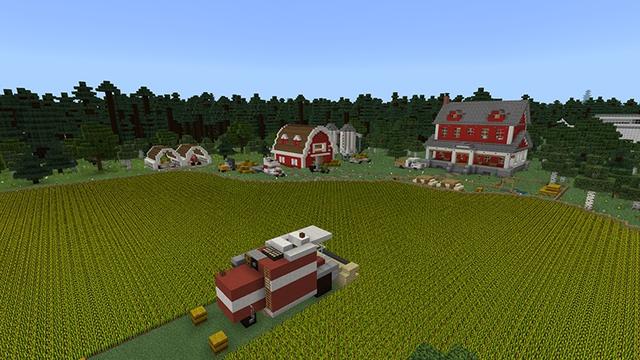 Screenshot of the Minecraft Bedrock Marketplace product Life in the City created by Lifeboat.