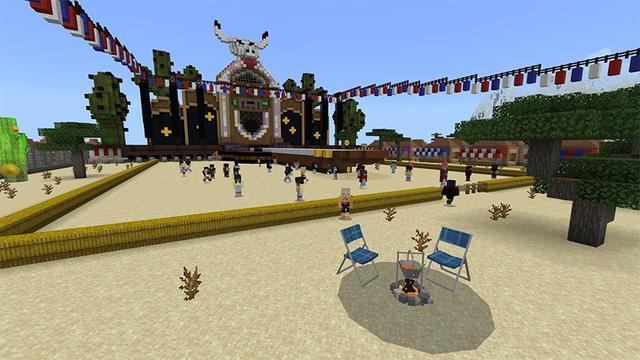 Screenshot of the Minecraft Bedrock Marketplace product Life in the United States created by Lifeboat.