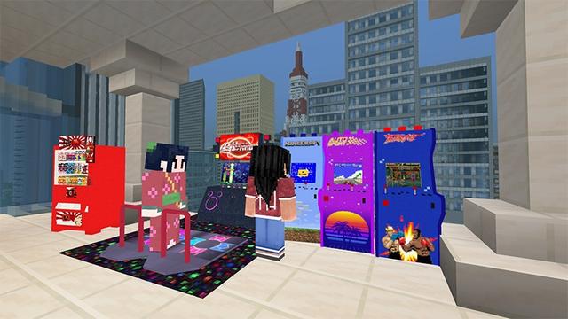 Screenshot of the Minecraft Bedrock Marketplace product Life in Tokyo created by Lifeboat.