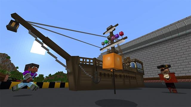 Screenshot of the Minecraft Bedrock Marketplace product Lift created by Lifeboat.