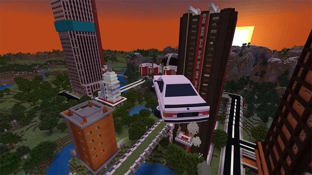 Screenshot of the Minecraft Bedrock Marketplace product Magic City created by Lifeboat.