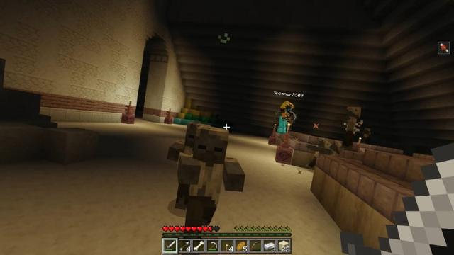 Screenshot of the Minecraft Bedrock Marketplace product Mega Pyramid Village created by Lifeboat.